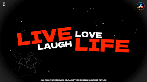 Dynamic Kinetic Grunge Titles with Film Grain Overlay