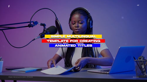 Dynamic Text Animation with Modern Mechanical Transitions