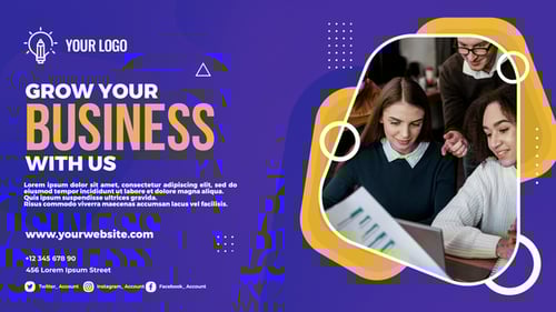 Modern Corporate Business Promotion and Event Banners