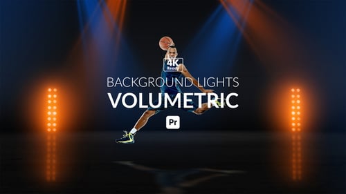 Background Lights Volumetric for Premiere Pro