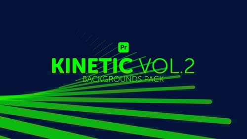 Kinetic Backgrounds 2 for Premiere Pro