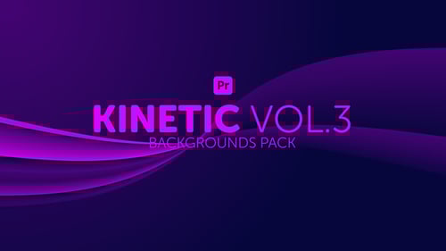 Kinetic Backgrounds 3 for Premiere Pro
