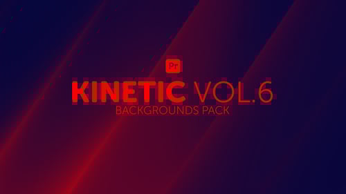 Kinetic Backgrounds 6 for Premiere Pro