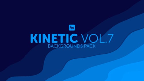 Kinetic Backgrounds 7 - Dynamic Modern Motion Graphics Animation Pack