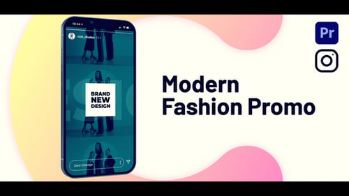 Dynamic Mobile Social Media Fashion Promo Template
