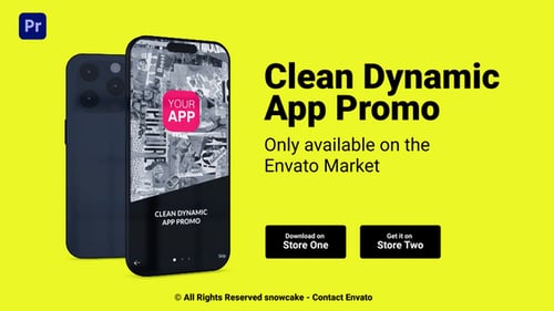 Clean Dynamic App Promo For Premiere Pro