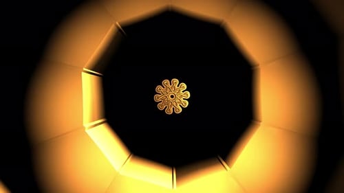 3d tunnel loop background