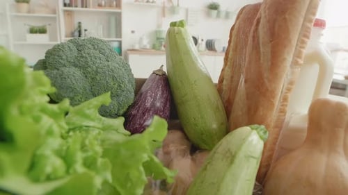 Entrega da mercearia