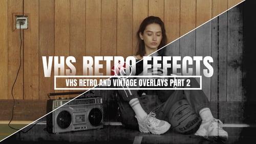 Superposiciones retro y vintage en VHS, parte 2 | MOGRT