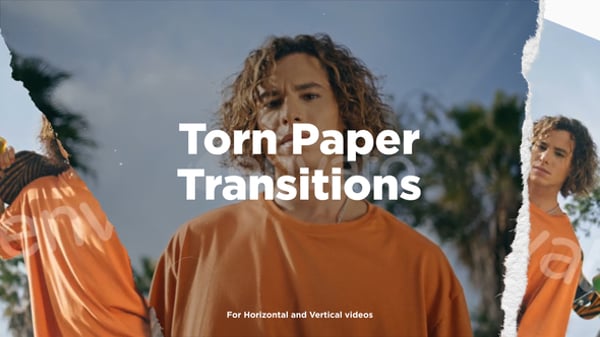 Torn Paper Transitions, Elements ft. torn paper transition & paper ...