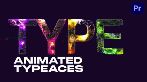 Animated Particle Typefaces