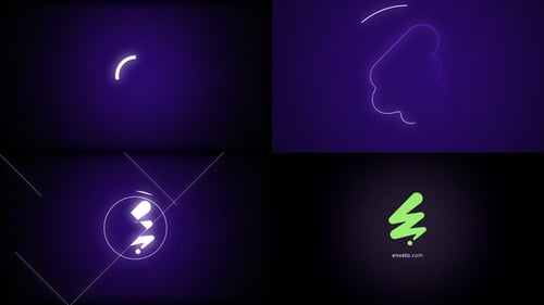 Slice Hole Logo Reveal