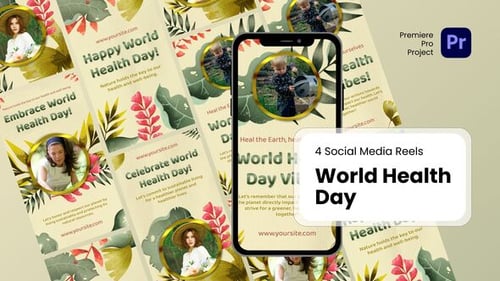 Reels - World Health Day Premiere Pro Templates
