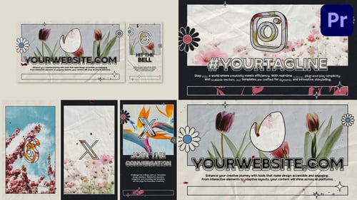 Poster 3D Logo for Premiere Pro