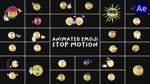 Animated Emoji Stop Motion | After Effects