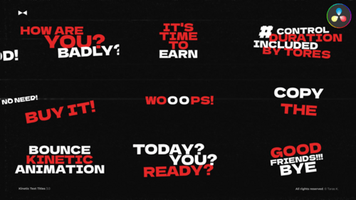 Kinetic Text Titles 3.0\ DR