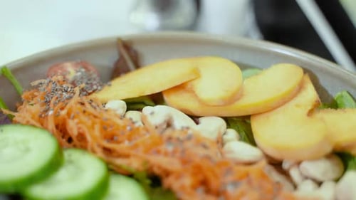 Gemüse-Obst-Salat
