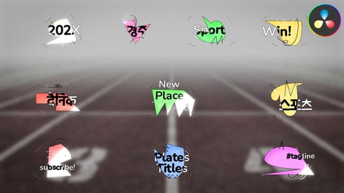 Dynamic Abstract Fluid Scribble Animated Titles