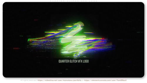 Quarter Glitch VFX Logo