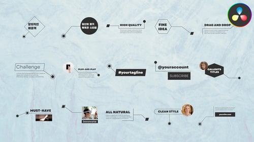 Digital Callout Titles for DaVinci Resolve