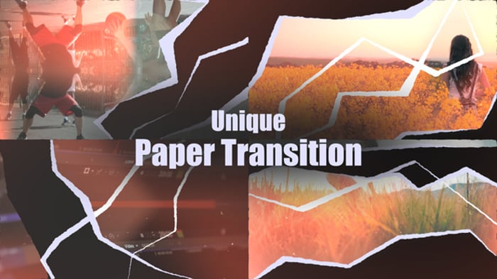 Paper Transitions, Elements ft. animated & art - Envato
