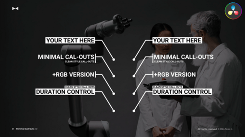 Minimal Call Outs 1.0 \ DR