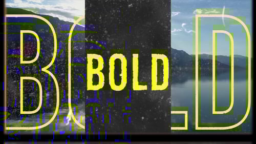 Grungey Fast Promo Message