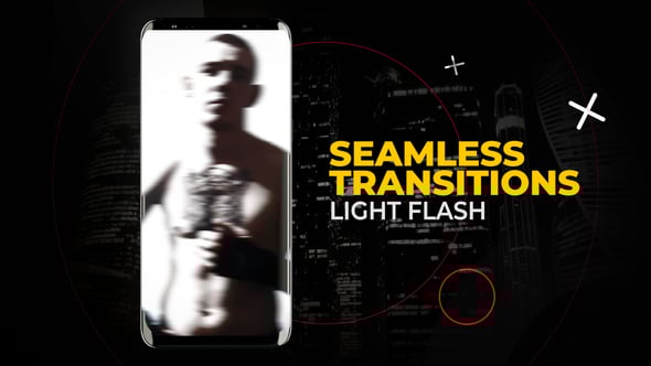 Vertical Light FLash Transitions | After Effects, Elements ft. ads ...