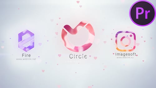 Valentine Day Corporate Logo for Premiere Pro