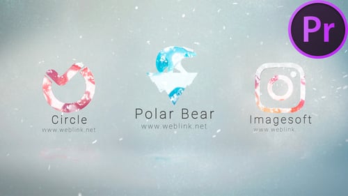 Energetic Logo Reveal with Light Bursts and Particles