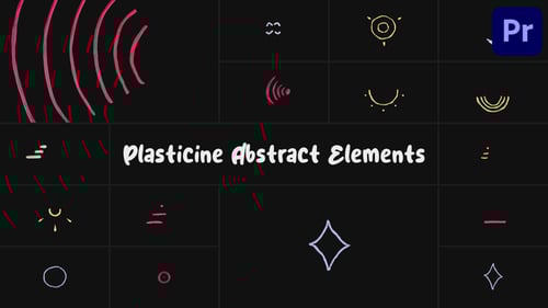 Playful Hand Drawn Abstract Elements Pack