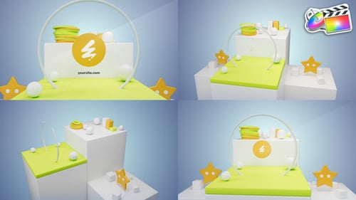 3D Geometry Logo for FCPX