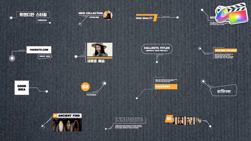 Callouts Titles for FCPX