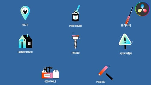 Animated Repair Icons and Titles Pack