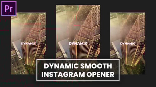 Dynamic Grid Opener for Vertical Social Media Content
