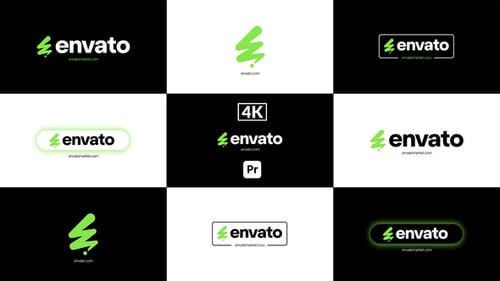 Animaciones de logotipos para Premiere Pro - Plantilla dinámica de animación de introducción al exterior de Brand Reveal