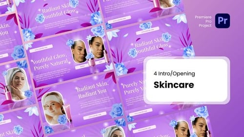 Reels - Skincare Premiere Pro Templates