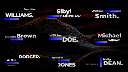 Glitch Titles Simple