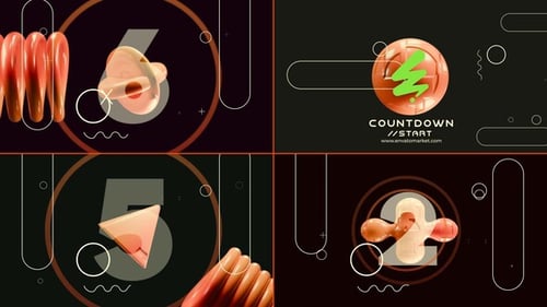 Countdown für abstrakte Objekte