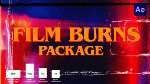 Paquete Film Burns
