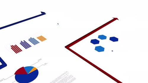 Digital Animated Info Graphic Charts and Diagrams