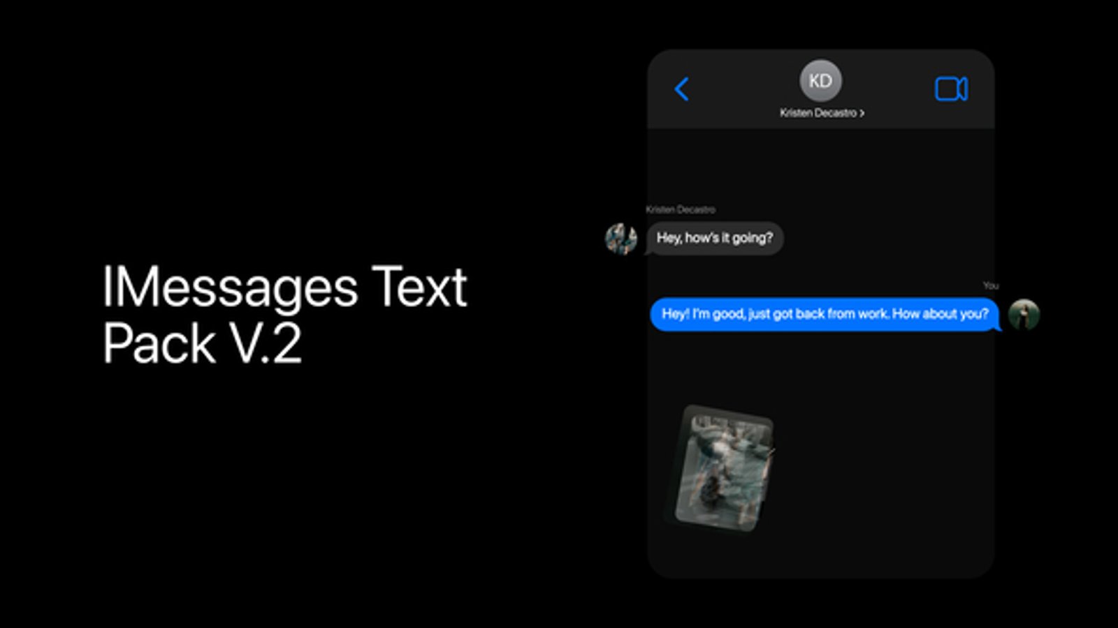 iMessages Text Pack, Elements ft. imessage & auto-resize - Envato