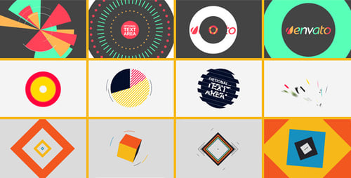 Shapes and Colors - Logo Reveal Pack