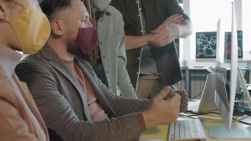 Colleagues Discuss Data in the Workplace