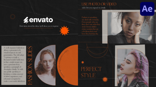Fashion Slides for After Effects