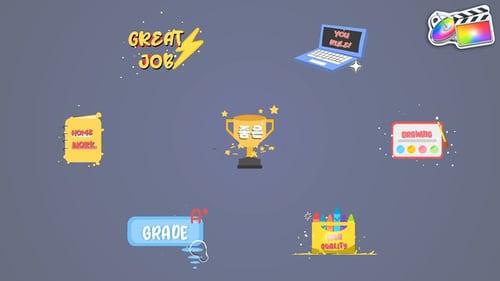 School Titles for FCPX