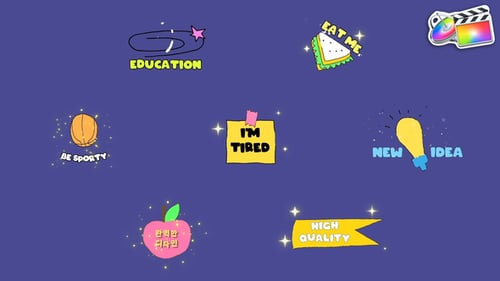 School Titles for FCPX