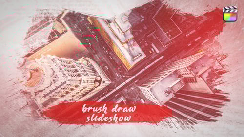 Brush Draw Memories Slideshow - FCPX