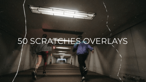 50 Scratches Overlay