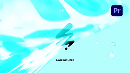 Anime Style Water Splash Logo Unveil